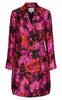 YAS Kjole - Wilight Garden - Black