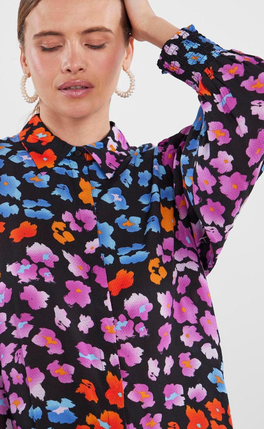 YAS Skjorte - Alira - Black/Liro