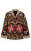 Say INA Copenhagen Jakke - Abella - Dark Brown W. Embroidery