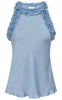 Gossia Top - Annamie - Light Blue