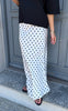 Say INA Copenhagen Nederdel - Diana Dot - White W. Black Dots