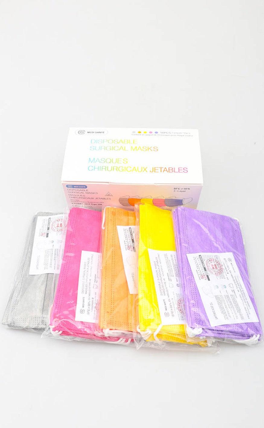 50 stk. Mundbind - Multi colour