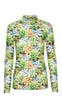 A-View Bluse - Lulu - Multicolor Green