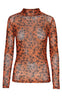 A-View Bluse - Lulu - Orange