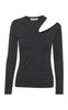 A-View Bluse - Scarla - Black