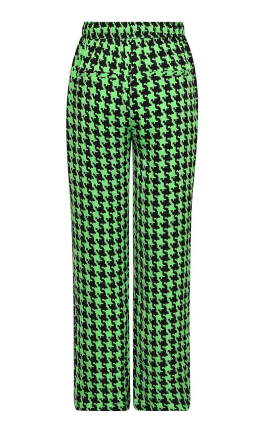 A-View Bukser - Simone - Black/Green