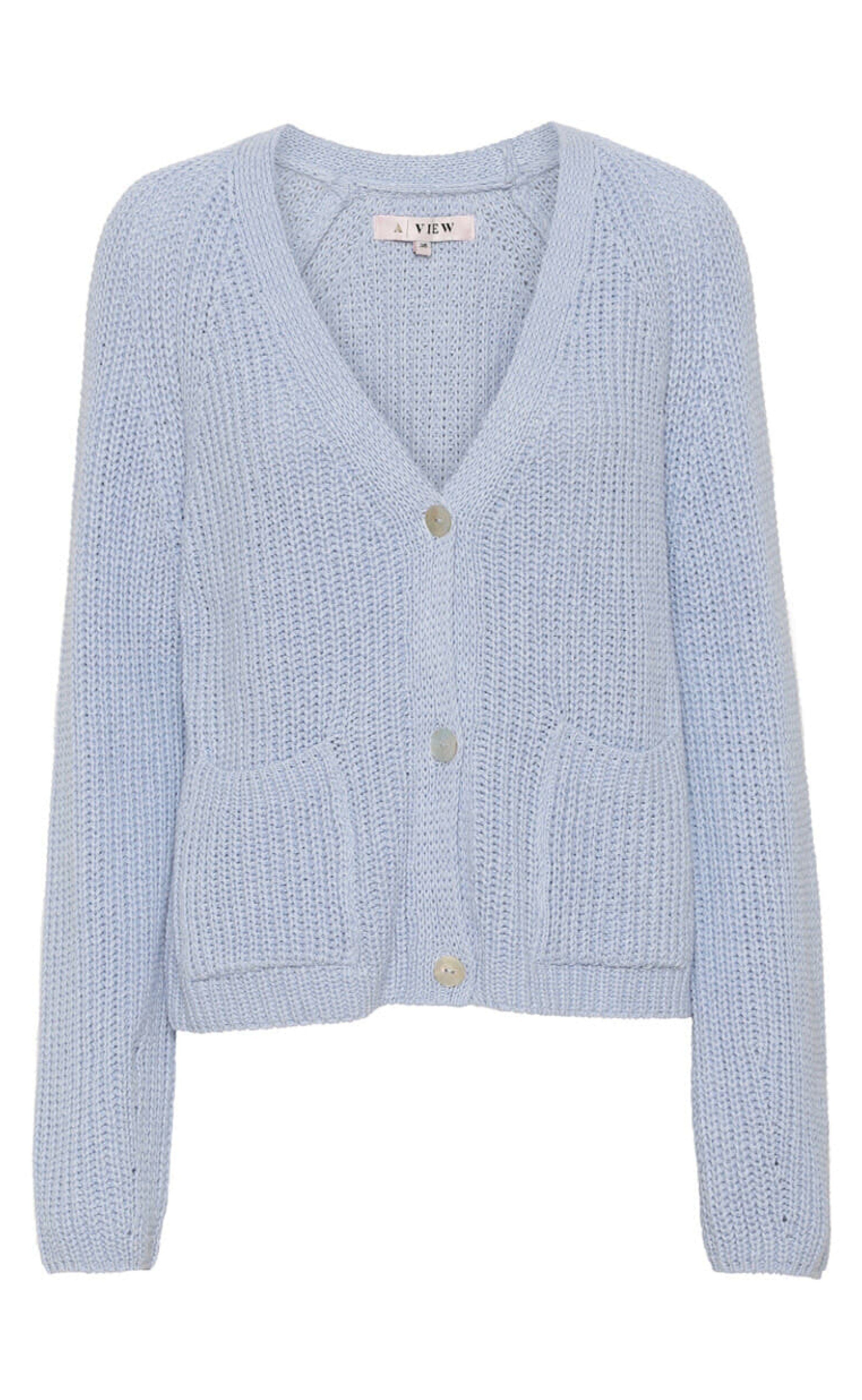 A-View Cardigan - Renee - Light Blue