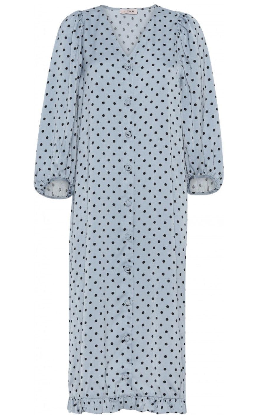 A-View Kjole - Anja - Light Blue