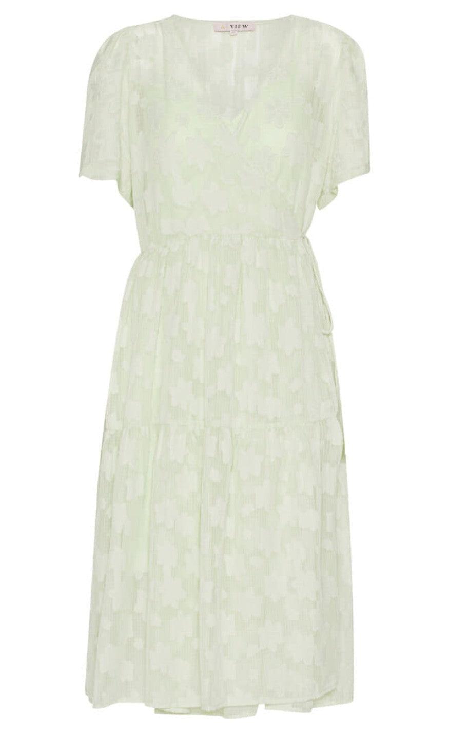 A-View Kjole - Caisa - Green