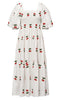 A-View Kjole - Cheri Fruit - White W. Cherry