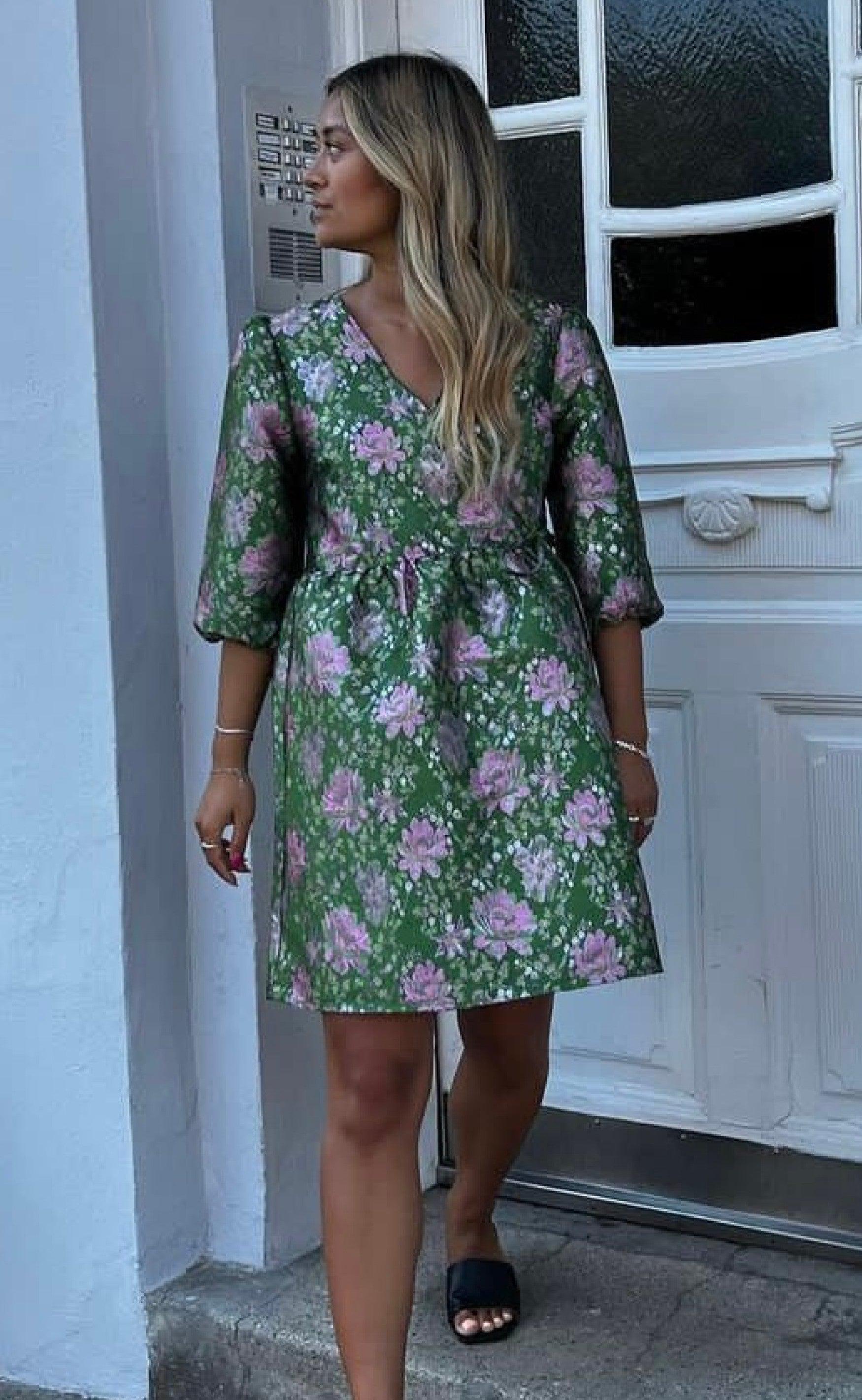 A-View Kjole - Eli - Green