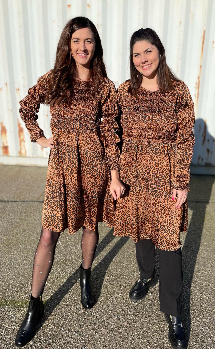 A-View Kjole - Julie - Leopard