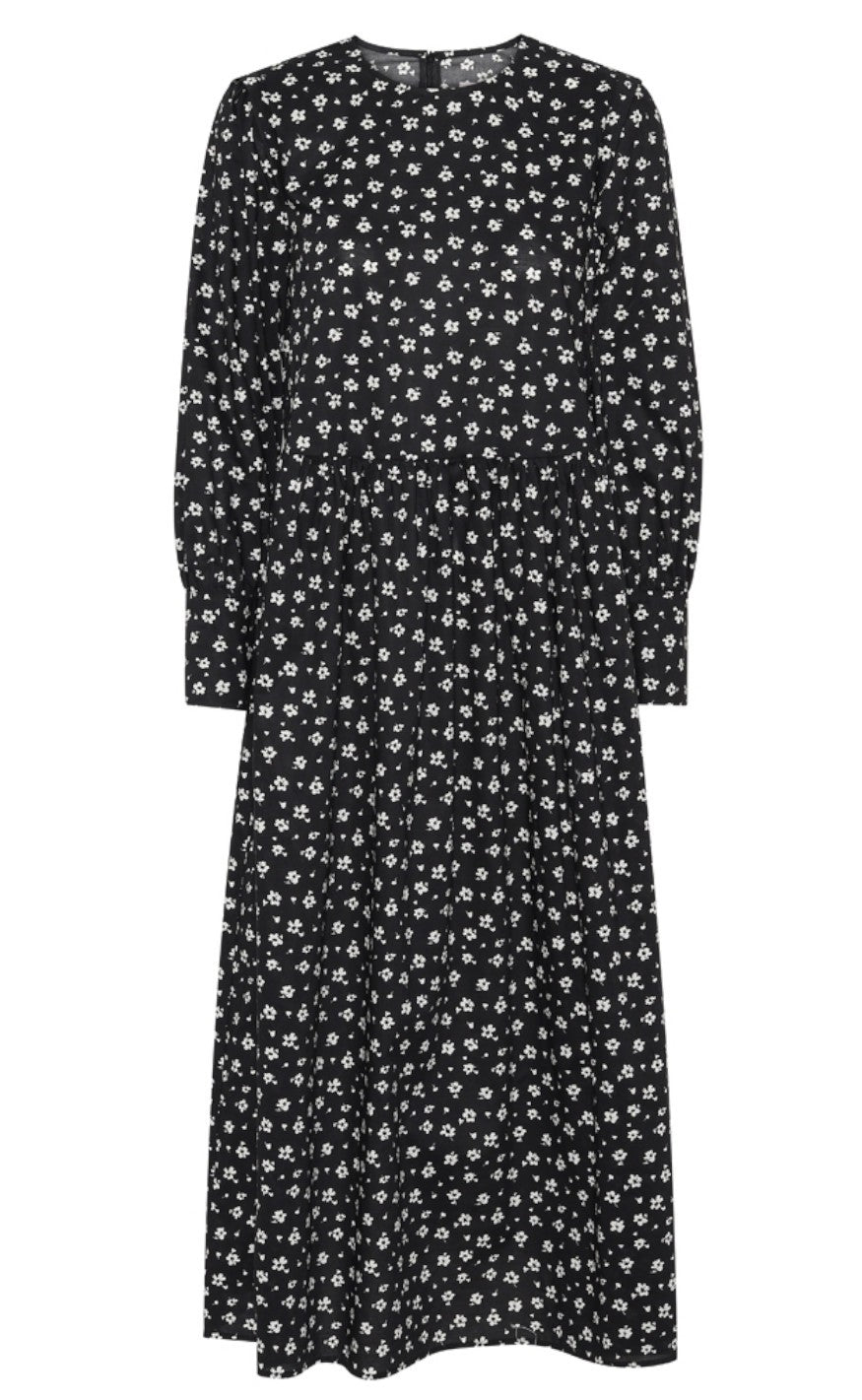 A-View Kjole - Ocean Long - Black