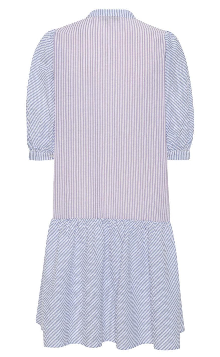 A-View Kjole - Rikke - Blue/Lavender