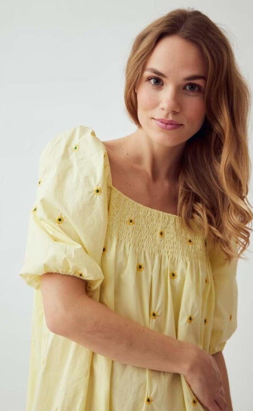 A-View Kjole - Ruth - Yellow