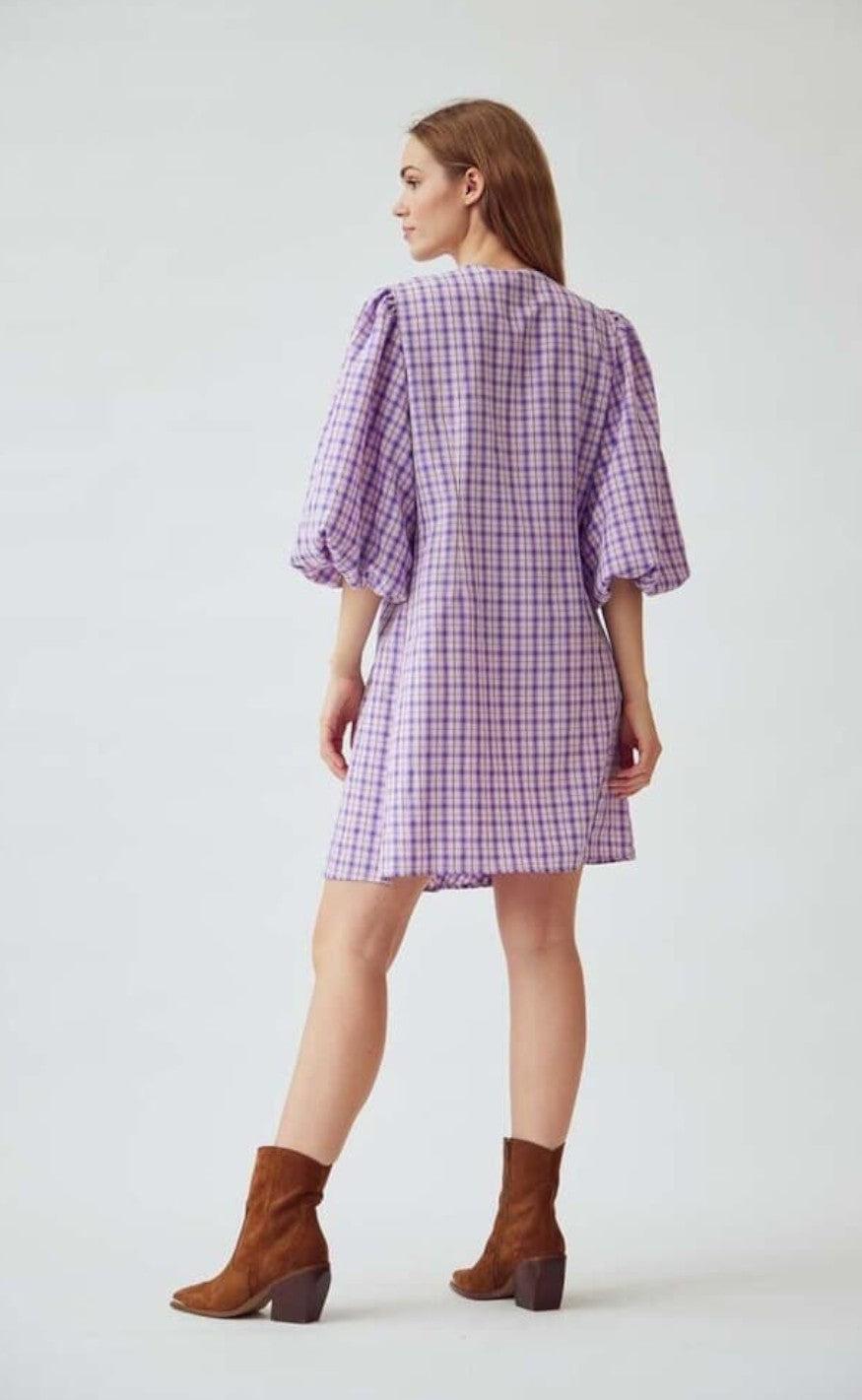 A-View Kjole - Siline - Purple