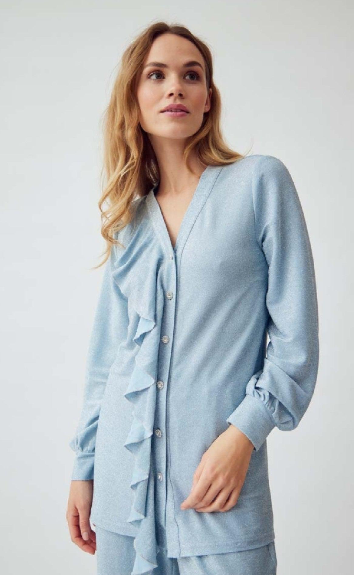 A-View Long Shirt - Poxy - Light Blue