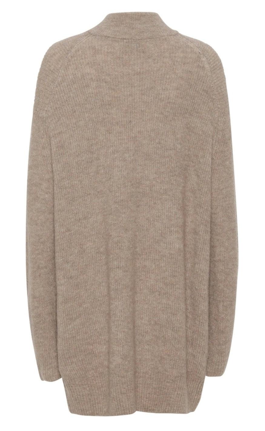 A-View Pullover - Pearl - Warm Camel/Khaki