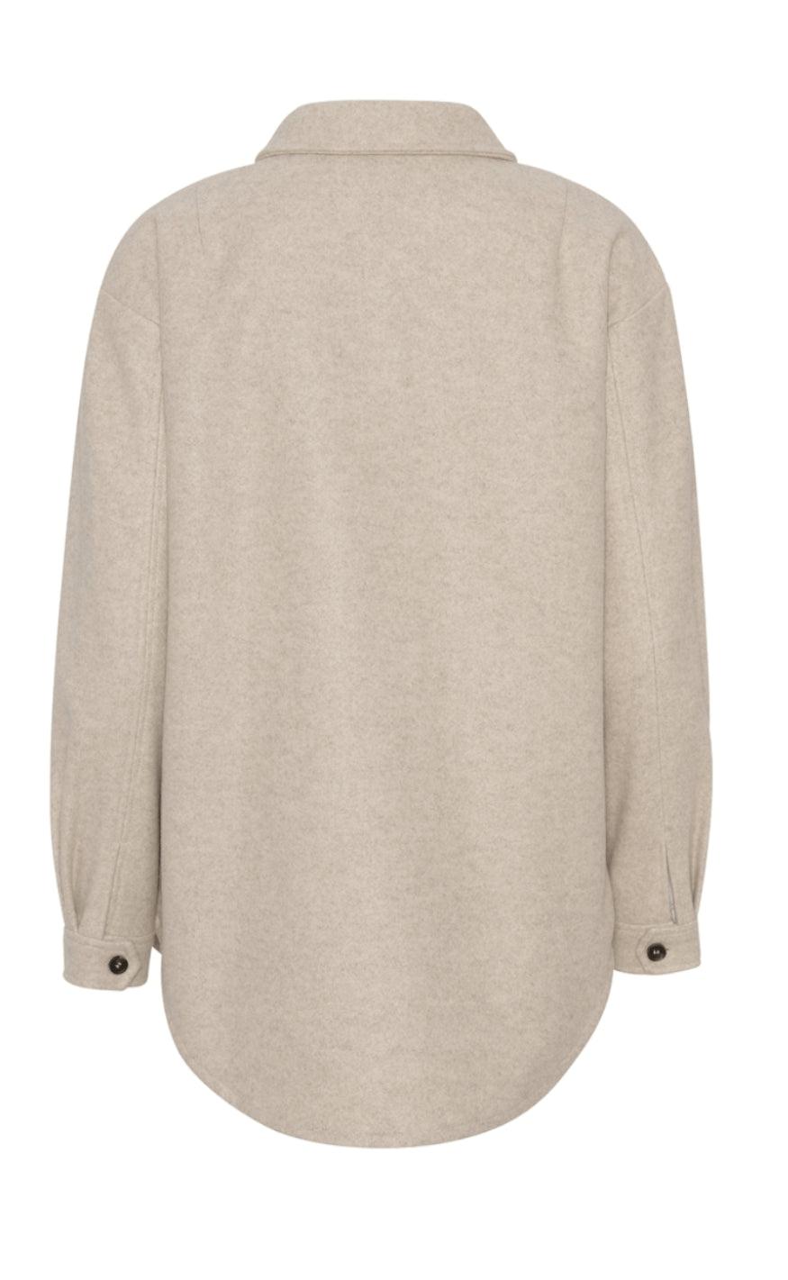 A-View Shacket - Mina - Beige