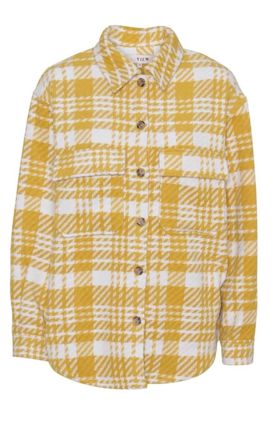 A-View Shacket - Mina - Sunshine