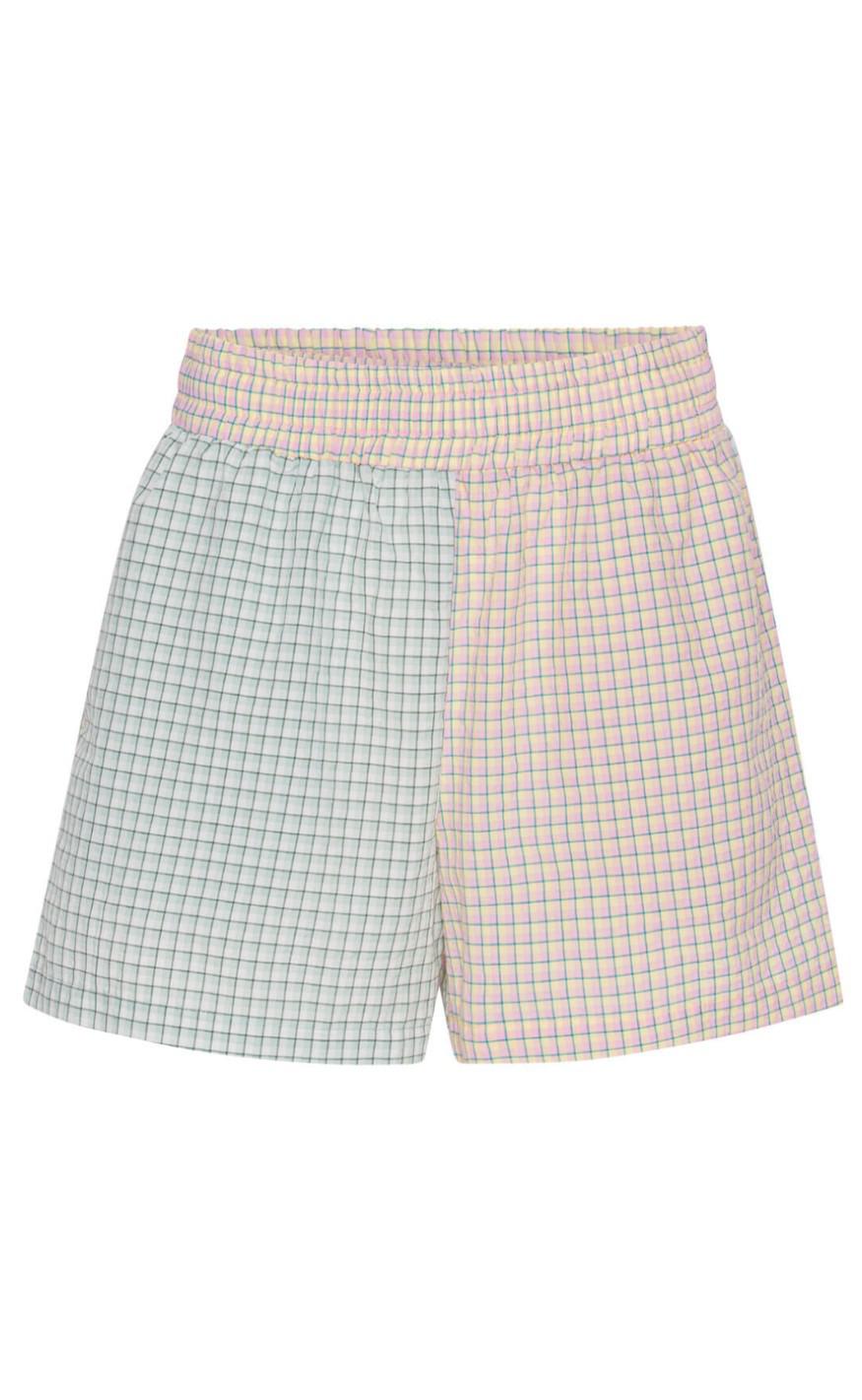 A-View Shorts - Cenna - Green/rose