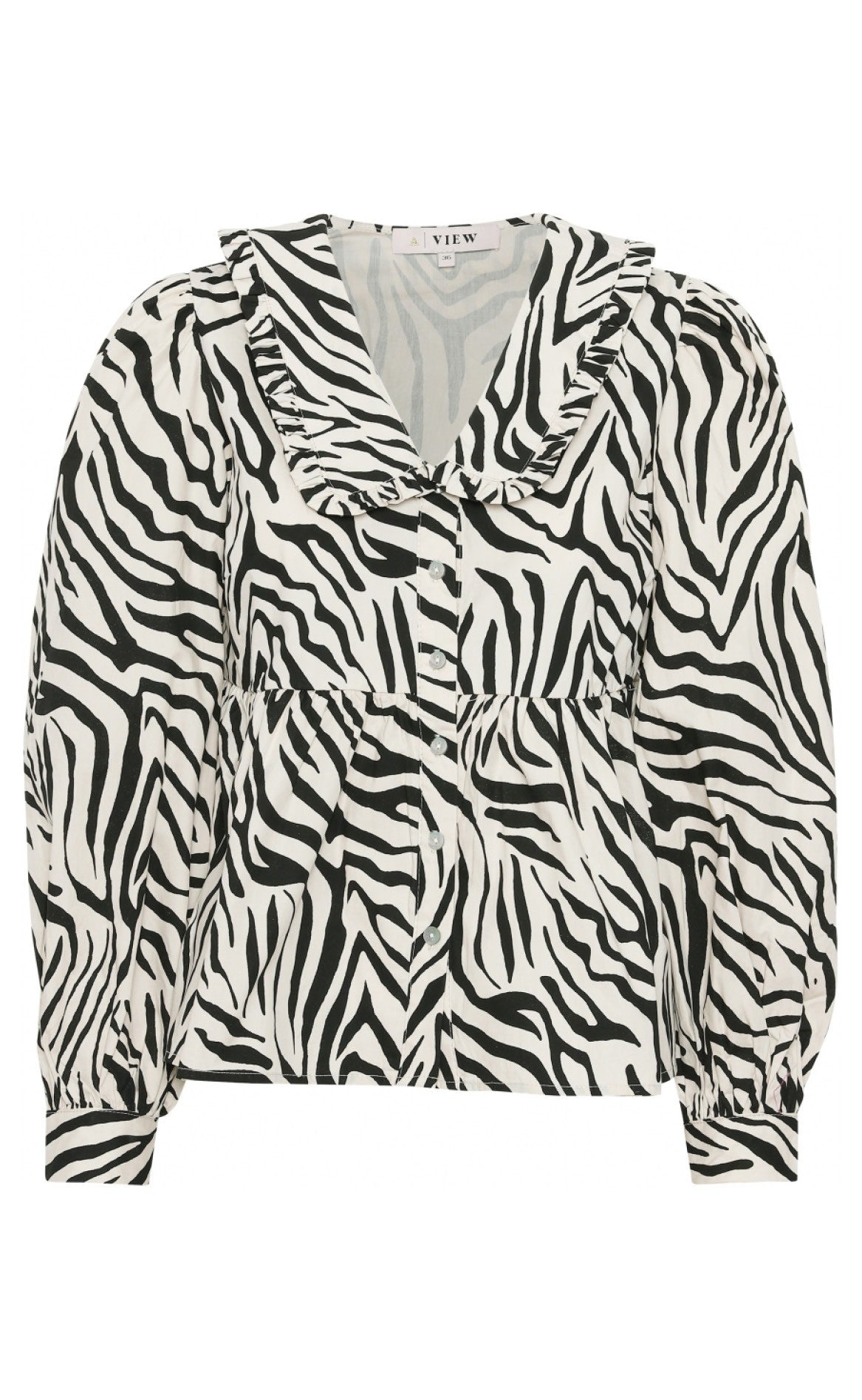 A-View Skjorte - Hirsa - Black/White