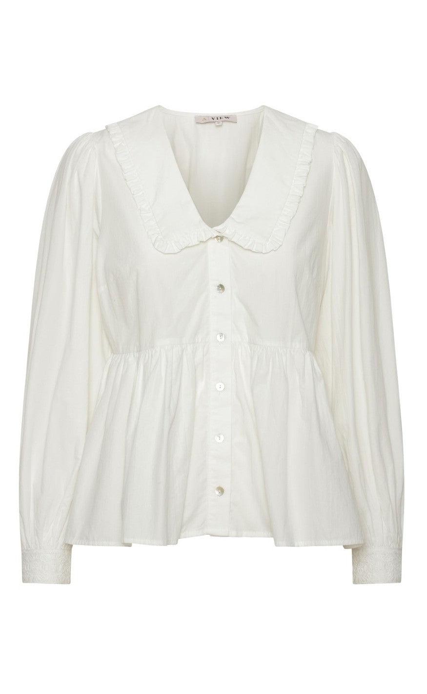 A-View Skjorte - Hirse - White