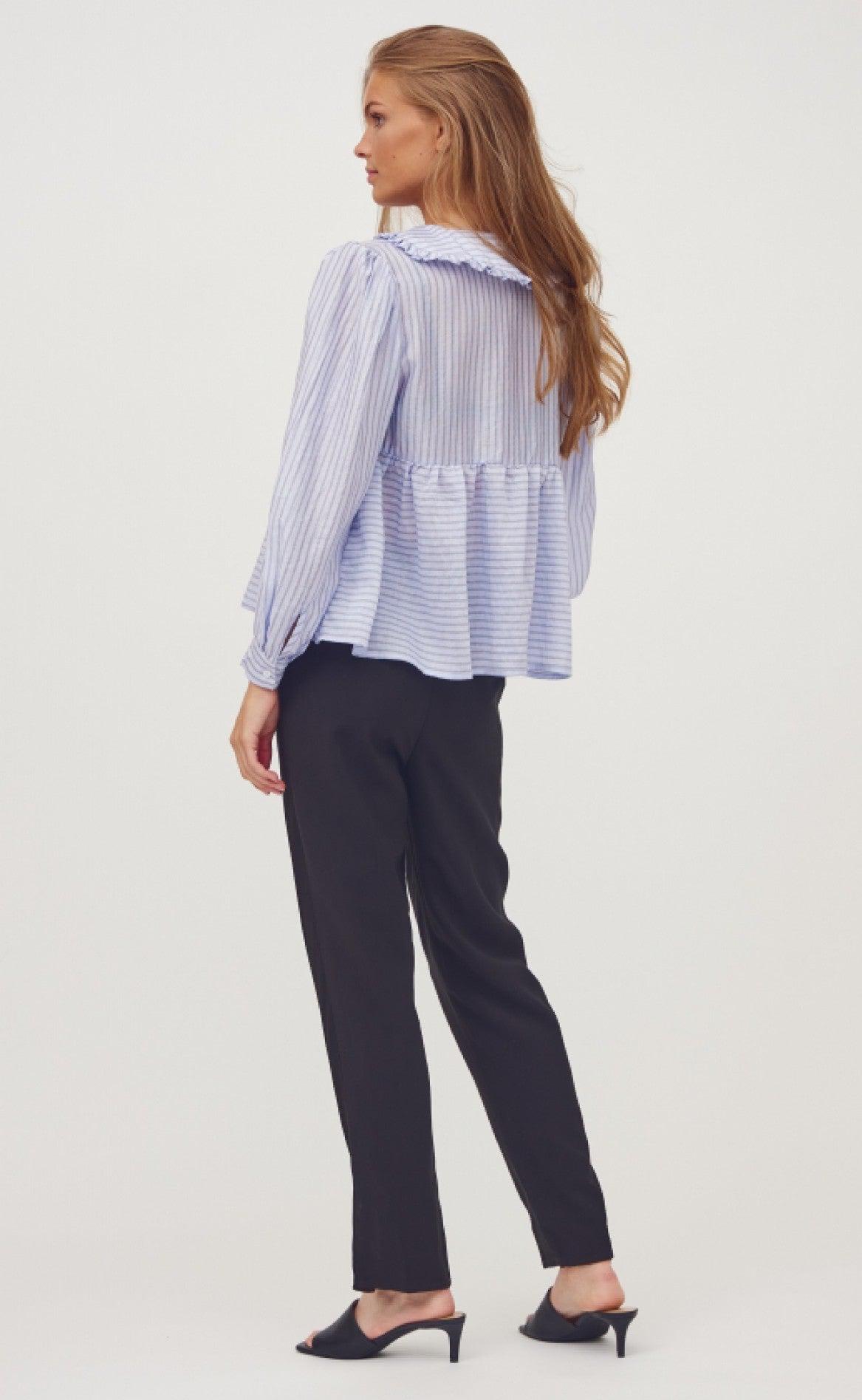 A-View Skjorte - Karoline - Light Blue