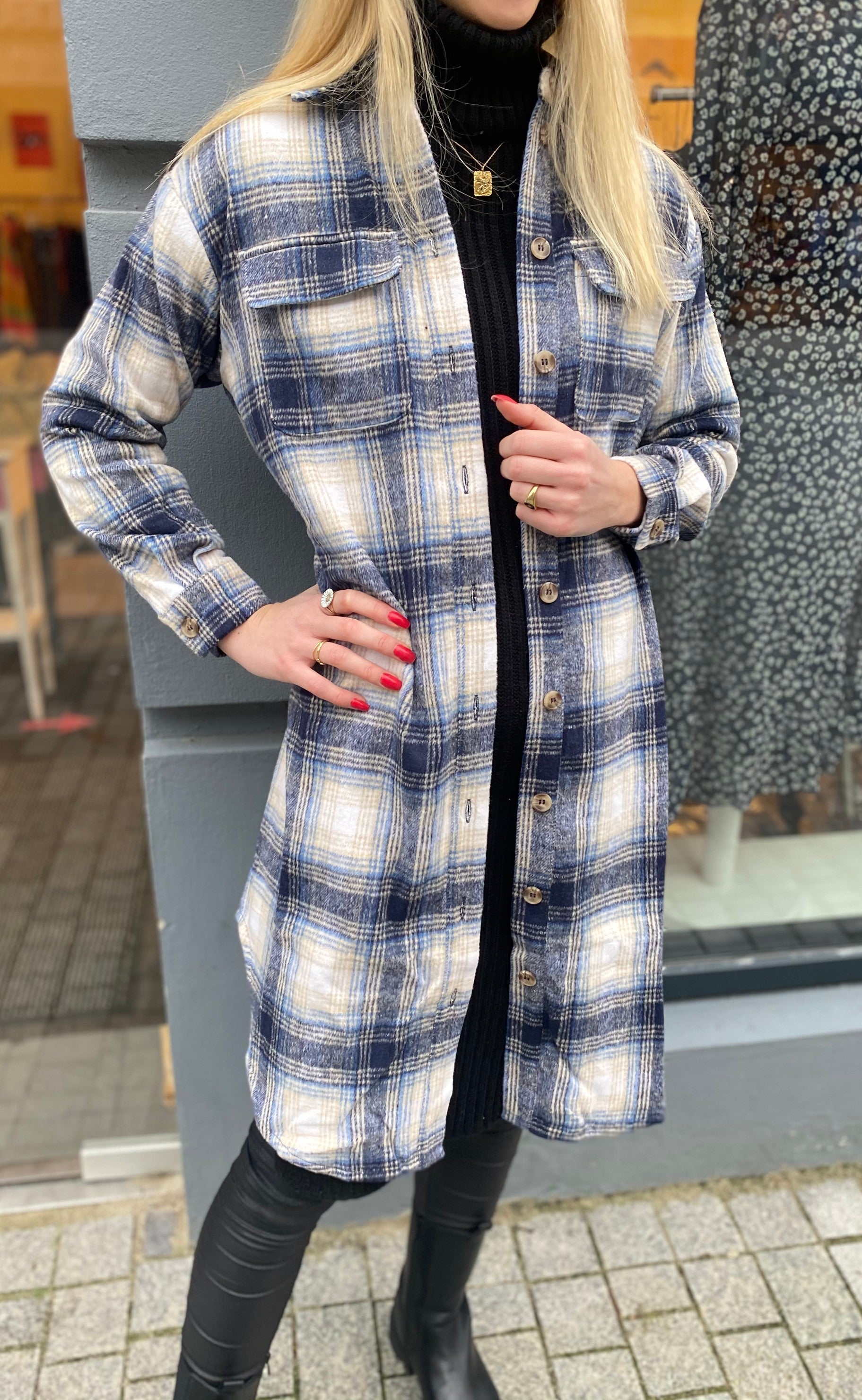 A-View Skjorte - Stine Long - Navy