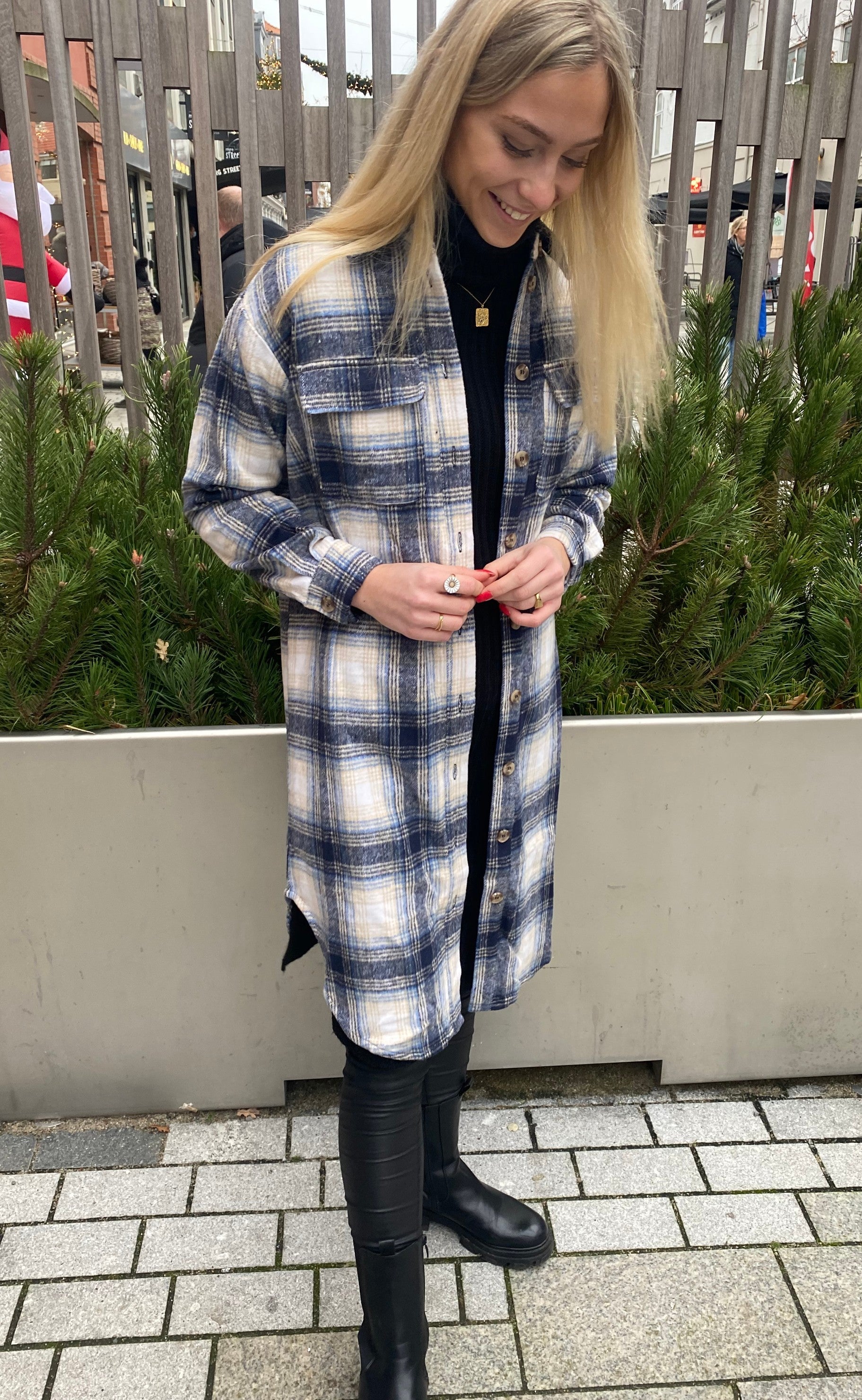 A-View Skjorte - Stine Long - Navy