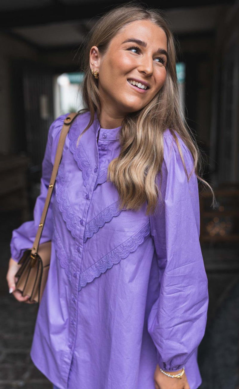 A-View Skjorte - Vibeke - Lilac