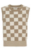 A-View Vest - Kiras - Brown Check