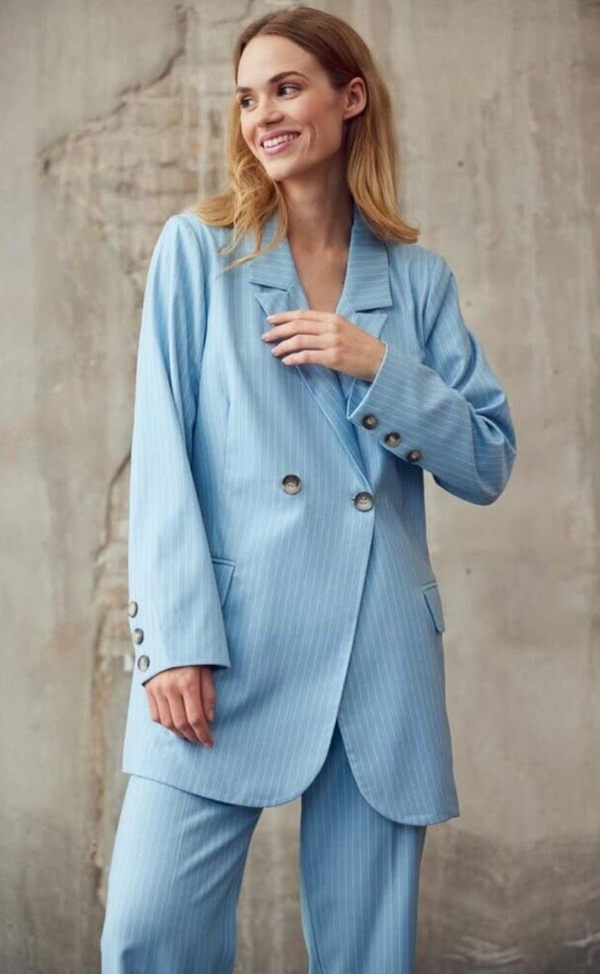 A-view Blazer - Annali - Blue Stripe