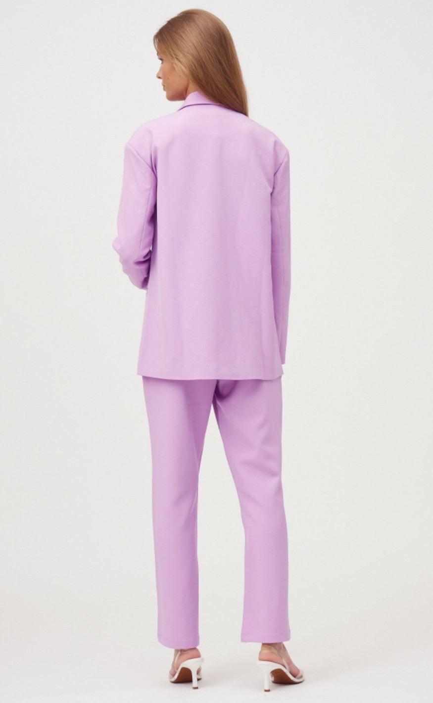 A-view Blazer - Swan - Purple
