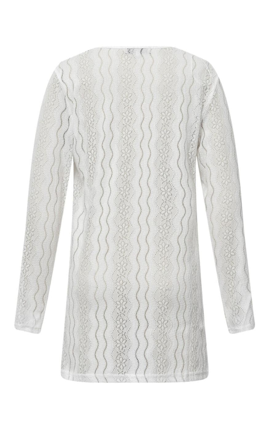 A-view Cardigan - Mona - White
