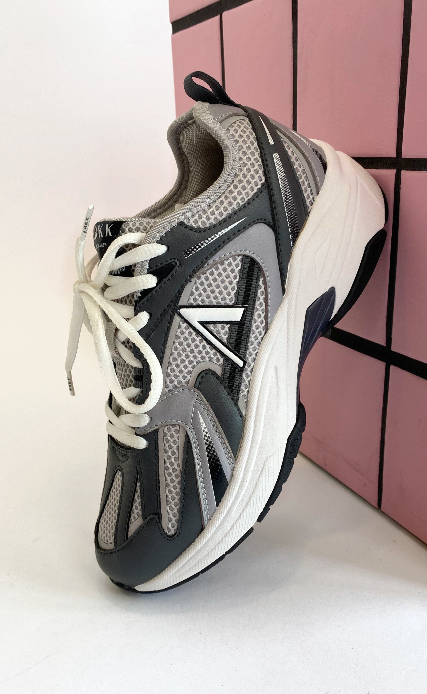 ARKK Copenhagen Sneakers - Oserra Mesh - Ash Castlerock