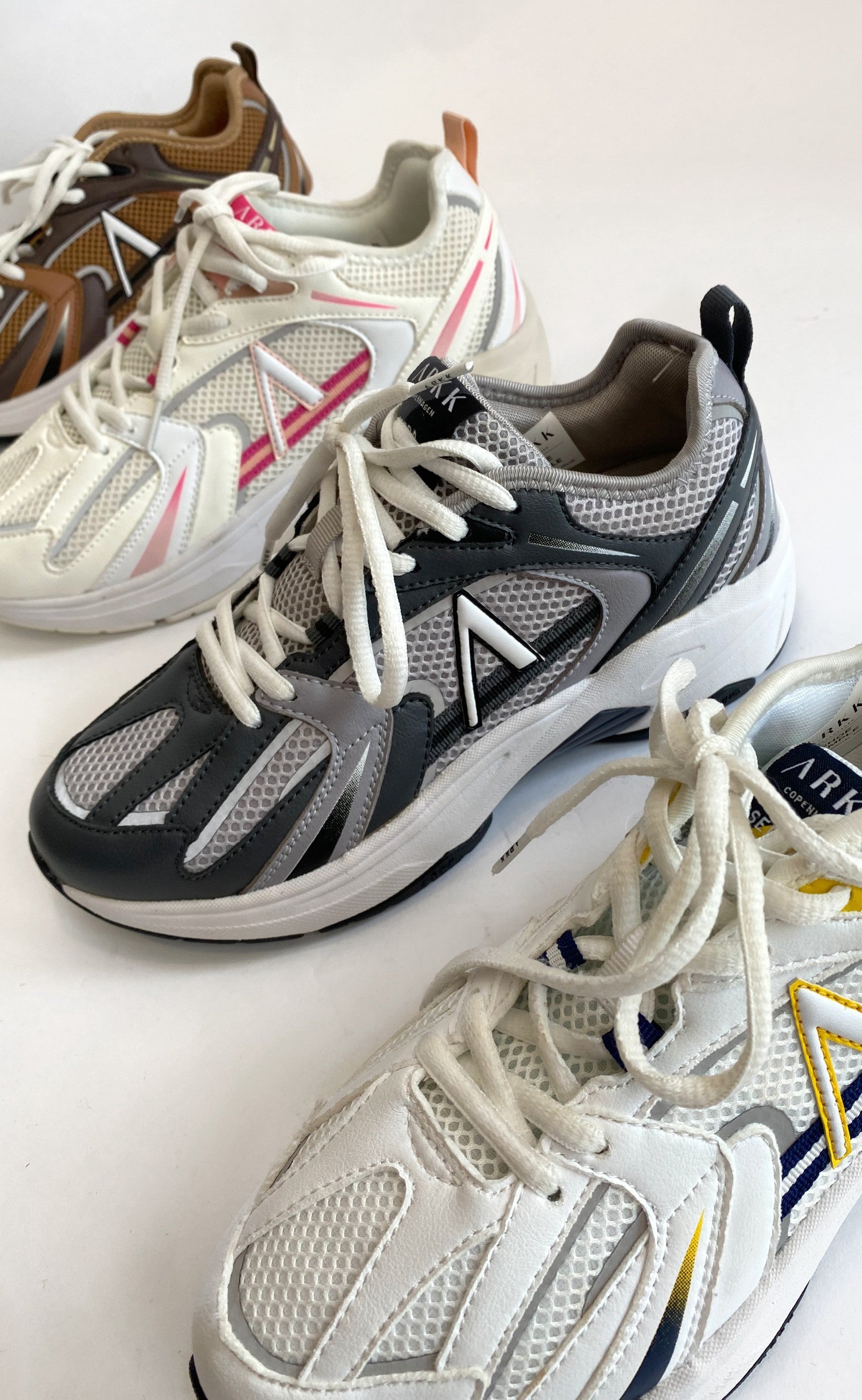 ARKK Copenhagen Sneakers - Oserra Mesh - Ash Castlerock