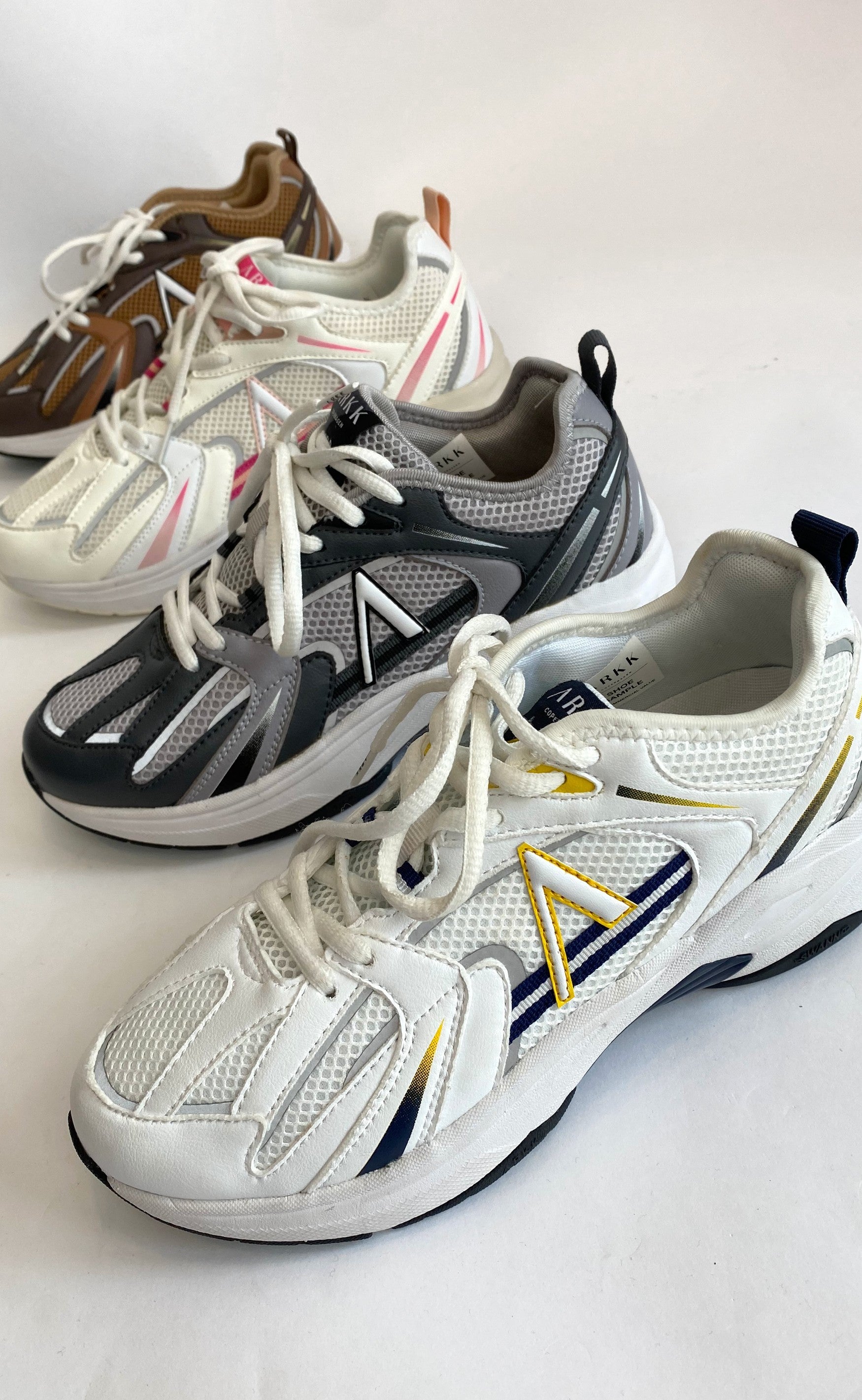 ARKK Copenhagen Sneakers - Oserra Mesh - Ash Castlerock