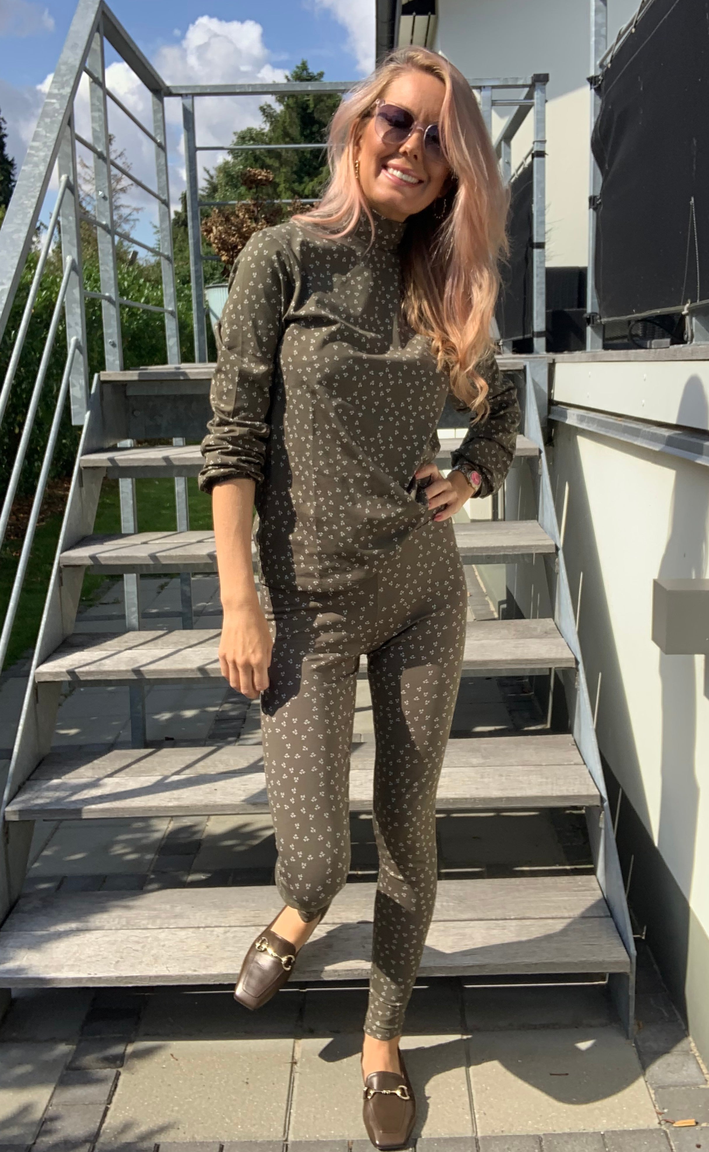 Basic Apparel Bluse - Elba - Tarmac