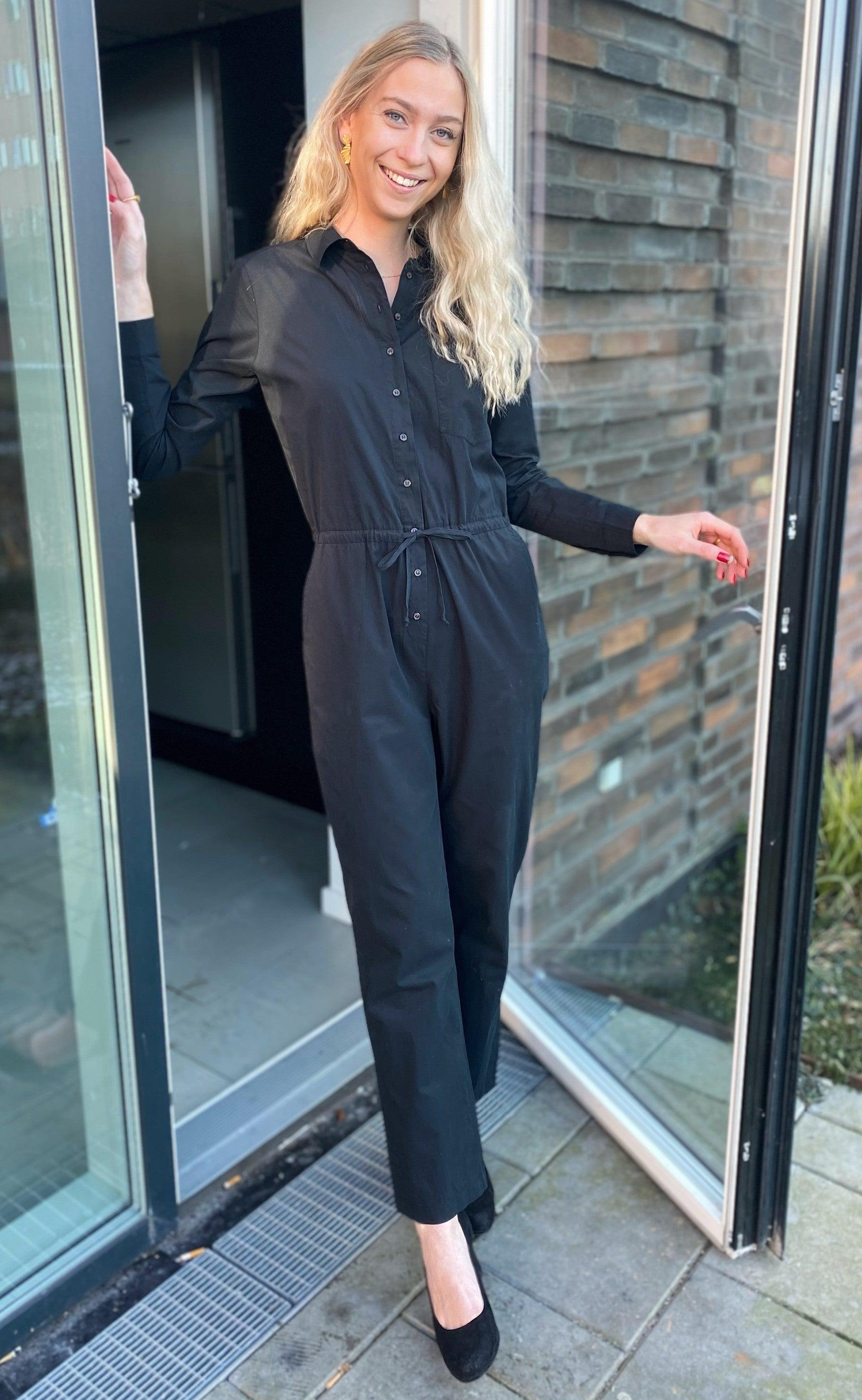 Basic Apparel Buksedragt - Vilde - Black