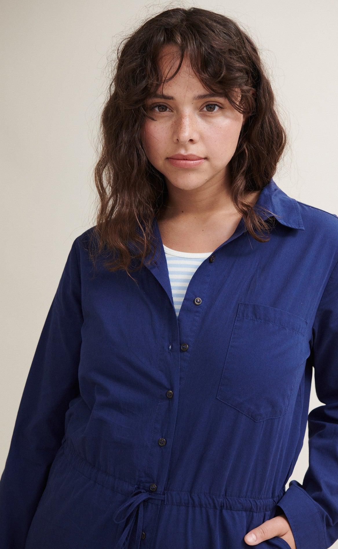 Basic Apparel Buksedragt - Vilde - Indigo