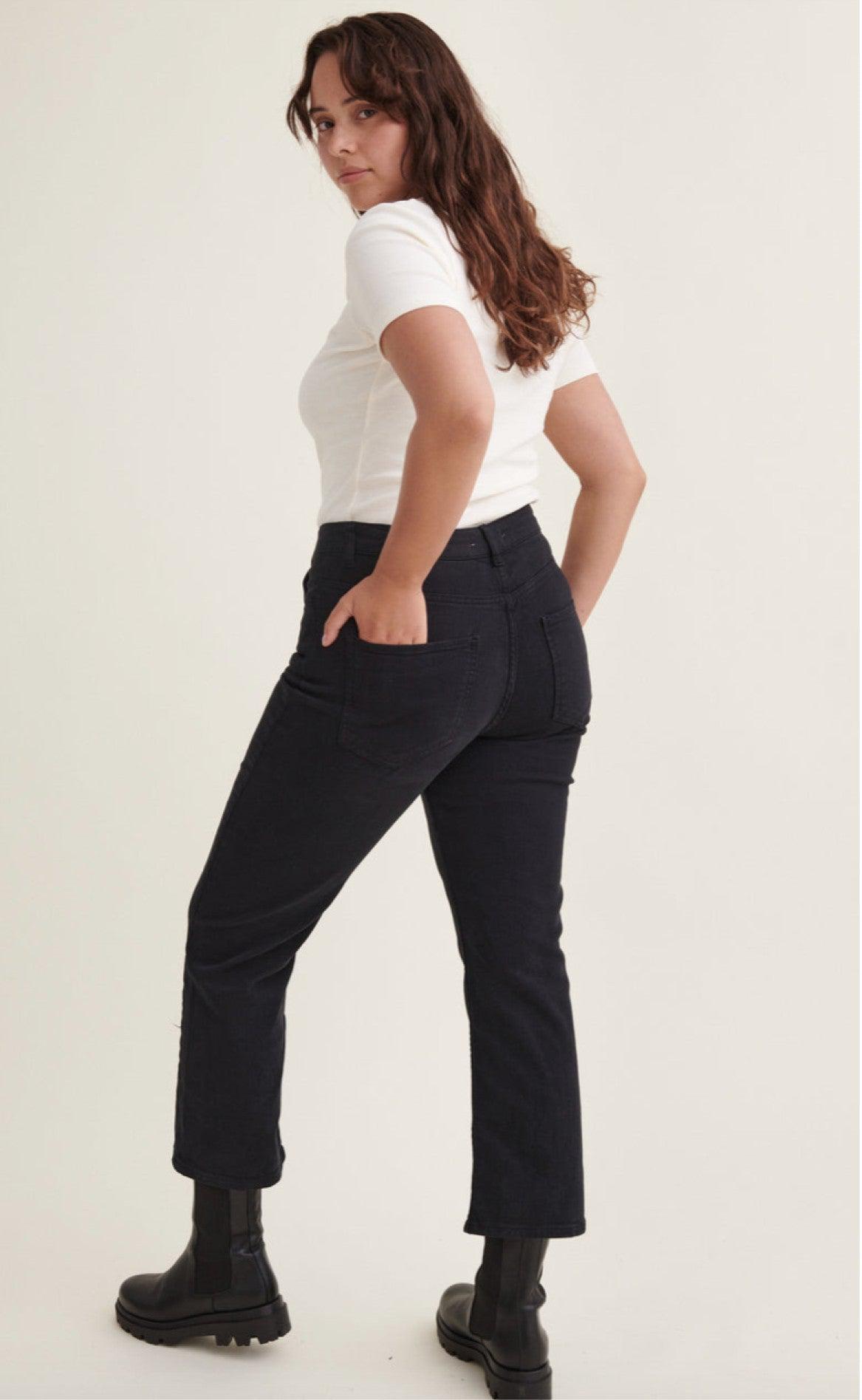 Basic Apparel Bukser - Ellen - Black