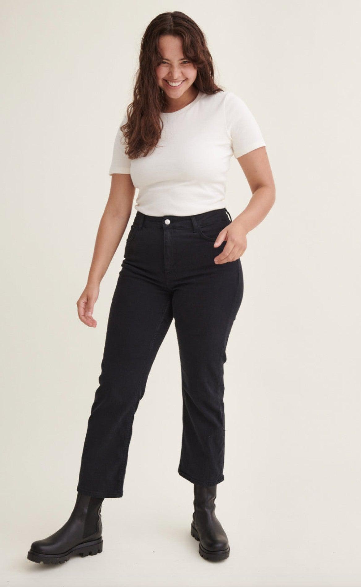Basic Apparel Bukser - Ellen - Black