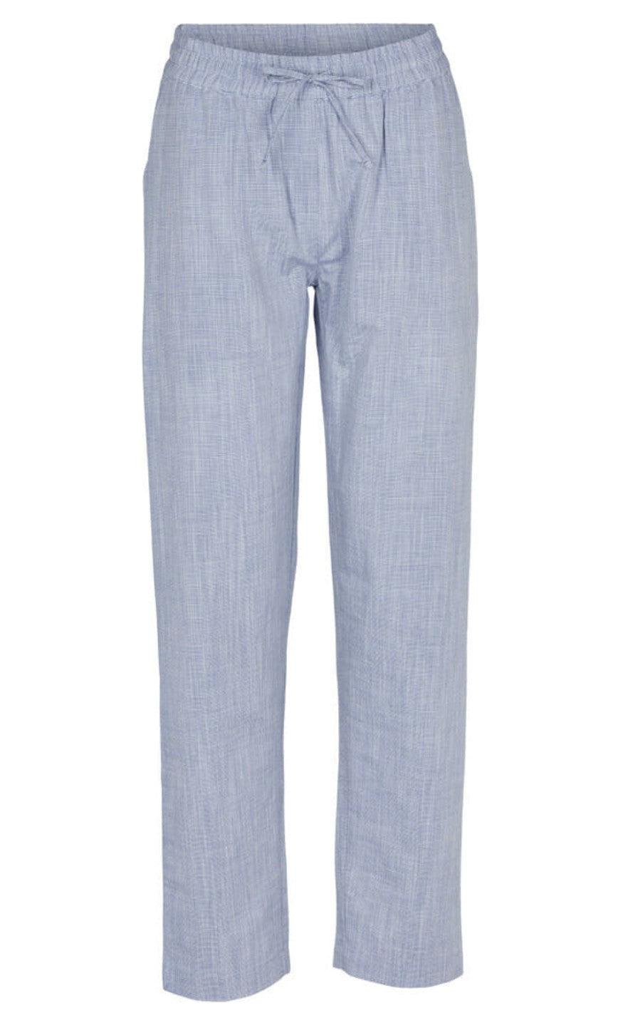 Basic Apparel Bukser - Harriet - Cashmere Blue