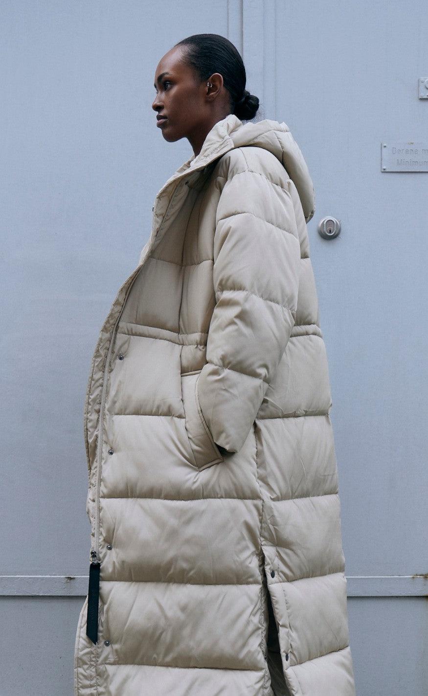Basic Apparel Jakke - Dagmar Coat - Moss Gray