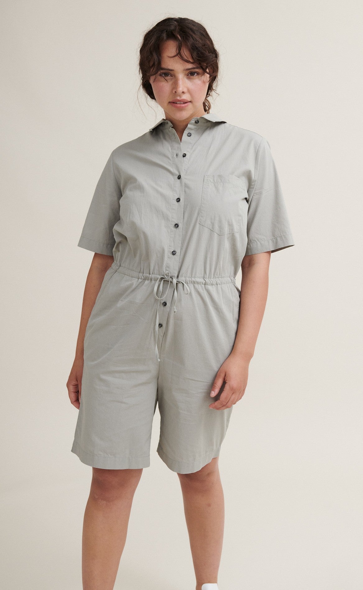 Basic Apparel Jumpshorts - Vilde - Dried Sage