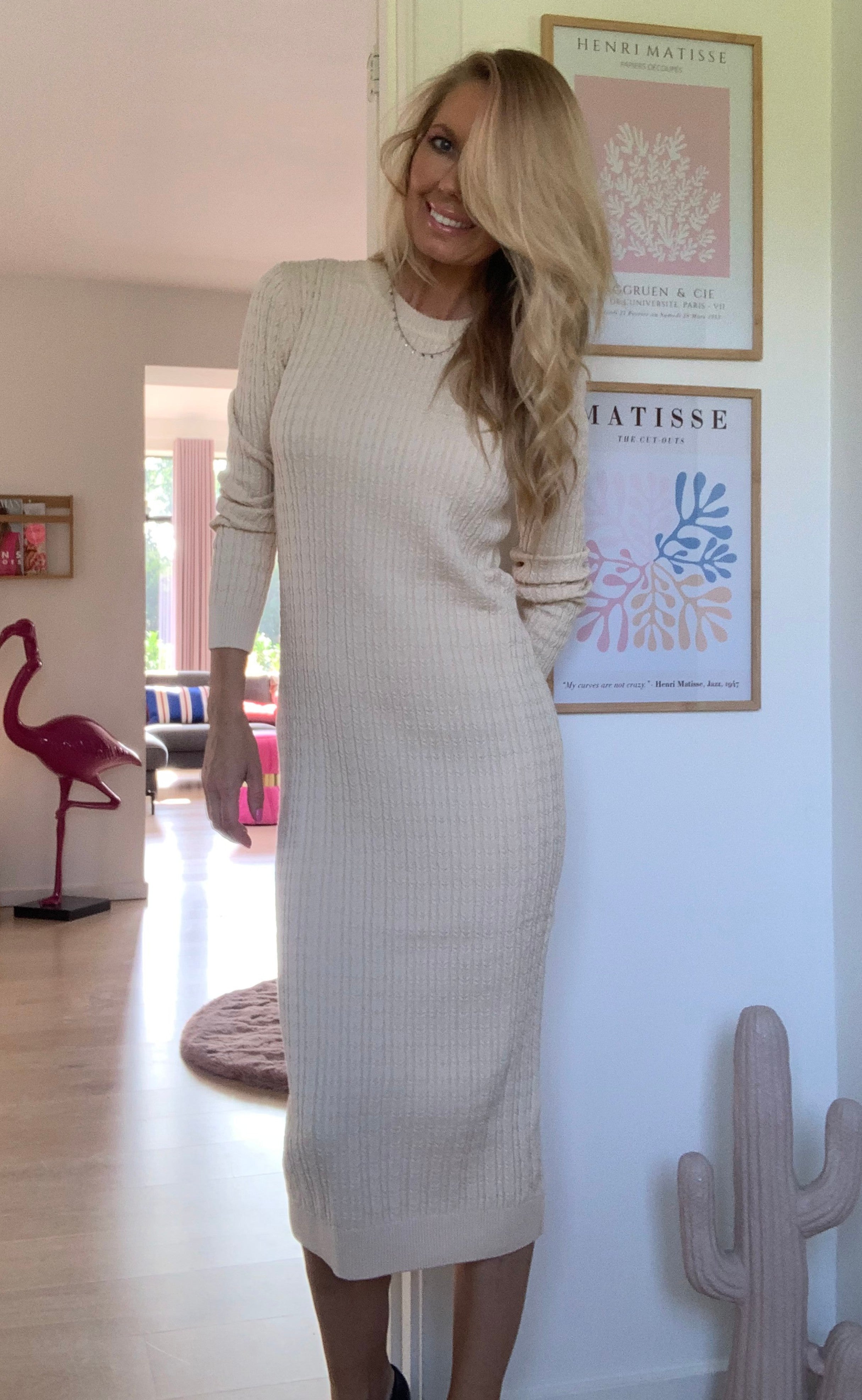 Basic Apparel Kjole - Alina - Birch
