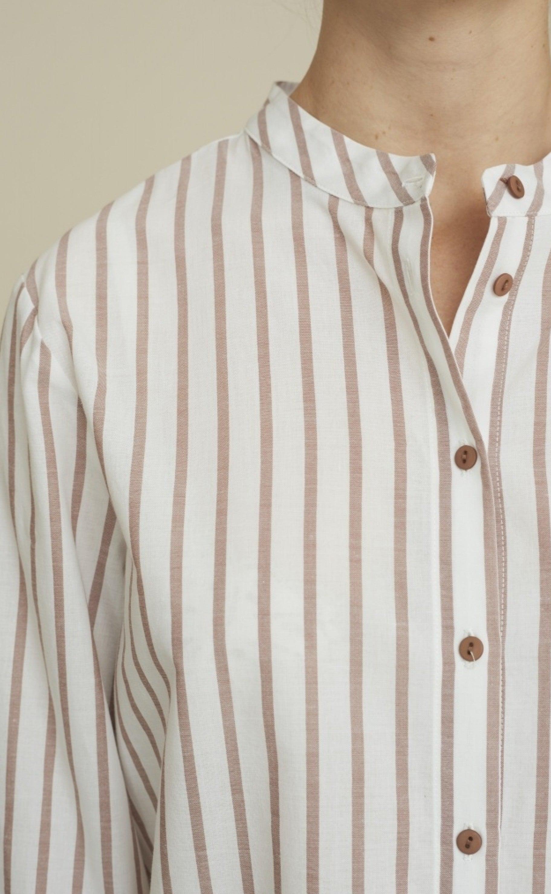 Basic Apparel Kjole - Carla - White / Hazel