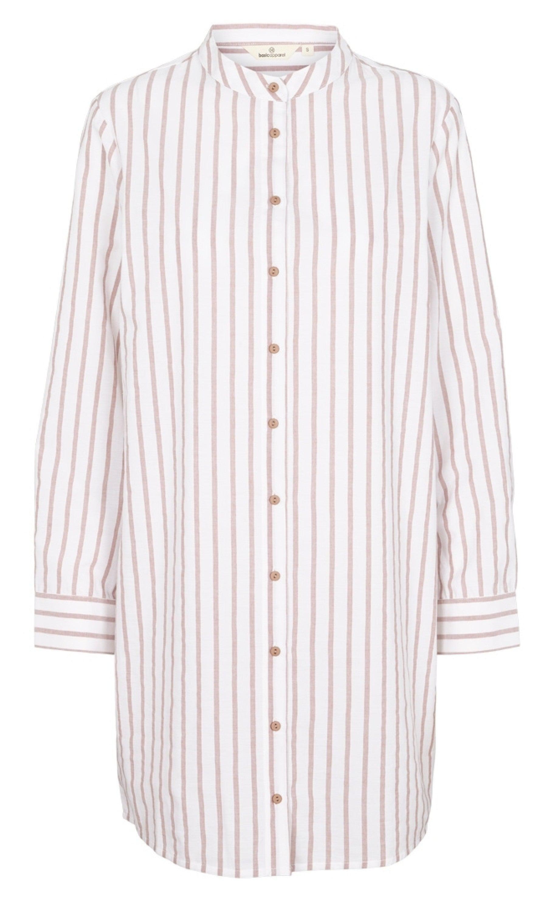 Basic Apparel Kjole - Carla - White / Hazel