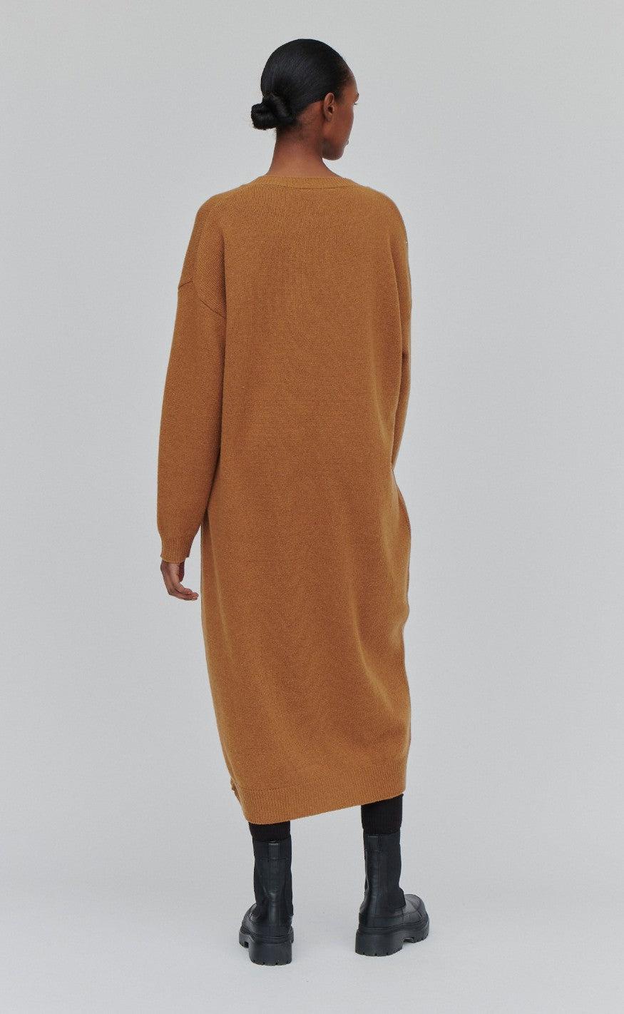 Basic Apparel Kjole - Lise - Chipmunk